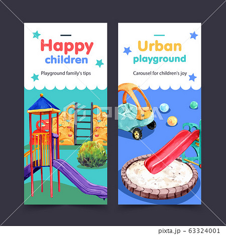 Playground flyer design with slide, little tikes, 63324001