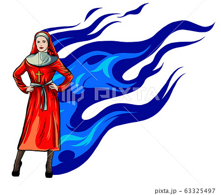 Nun nurse female possessed by the demon Nun nurse female possessed by the demon 63325497