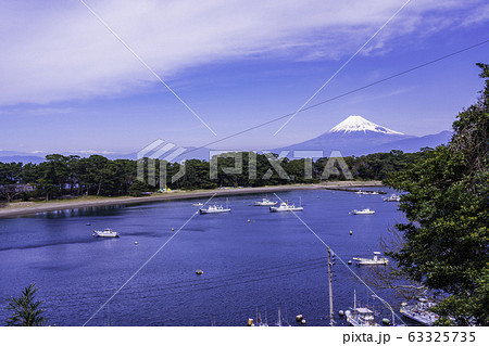 【静岡県】西伊豆戸田・御浜岬 海越しの富士 【静岡県】西伊豆戸田・御浜岬 海越しの富士 63325735