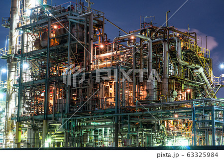 《神奈川県》工場夜景・川崎市千鳥町 63325984