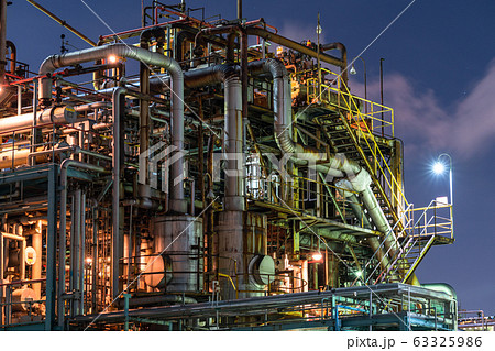 《神奈川県》工場夜景・川崎市千鳥町 《神奈川県》工場夜景・川崎市千鳥町 63325986