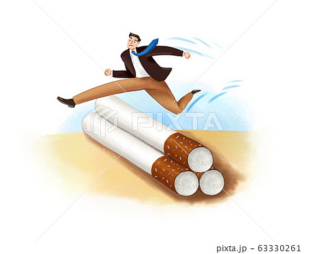 クリニック 喫煙 イラスト 63330261