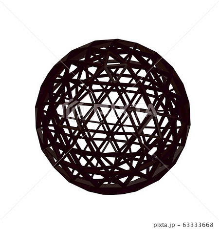 Abstract sphere wireframe. 3d Vector illustration. Abstract sphere wireframe. 3d Vector illustration. 63333668