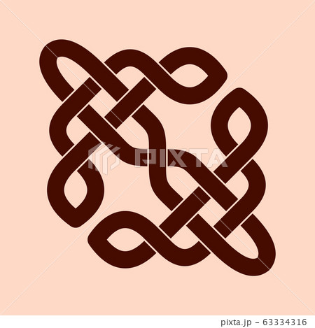 Celtic knot. Abstract ornament. Vector 63334316