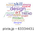 Design word cloud. Creative concept. Collage made 63334431