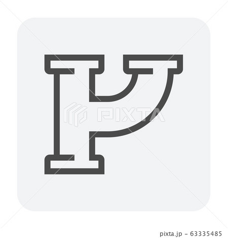 pipe connector icon pipe connector icon 63335485