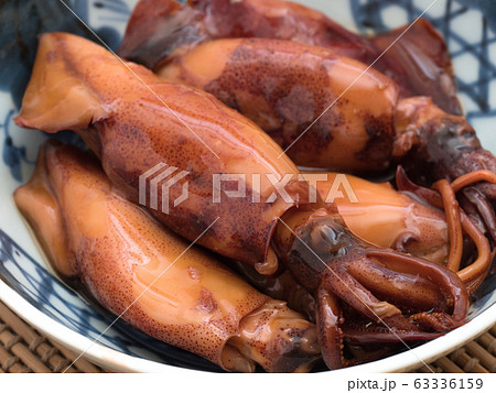 ヤリイカの煮物 63336159