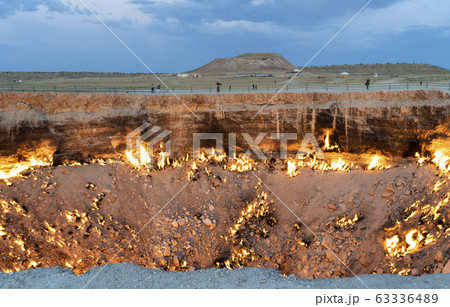 Darvaza Fire Crater Turkmenistan Darvaza Fire Crater Turkmenistan 63336489