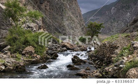 Panjakent Wild River Tadzjikistan 63336637
