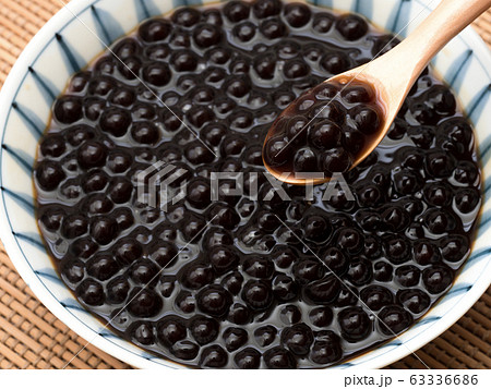 茹でたブタックタピオカ 茹でたブタックタピオカ 63336686