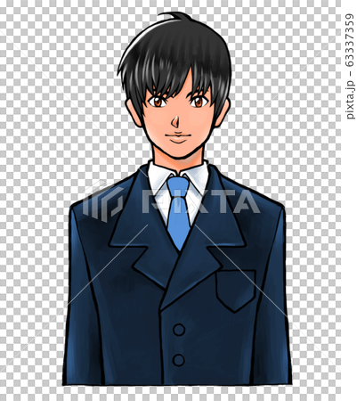 Man in suit smiling 63337359
