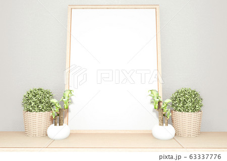 interior poster mock up scene top table wooden and interior poster mock up scene top table wooden and 63337776