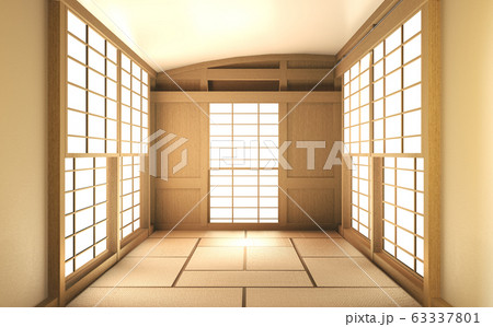 Interior mock up Japan Room Design Japanese-style 63337801