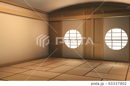 Interior mock up Japan Room Design Japanese-style 63337802