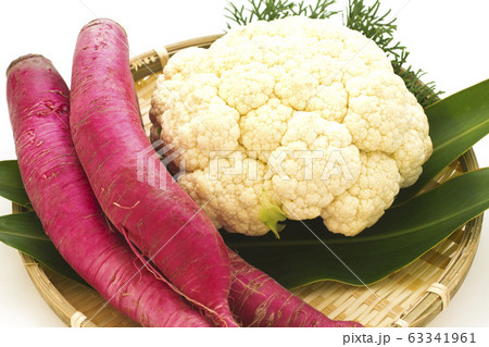 赤カブとカリフラワー 赤カブとカリフラワー 63341961