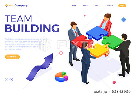 Partnership, Teamwork Business Mans and Womans 63342930