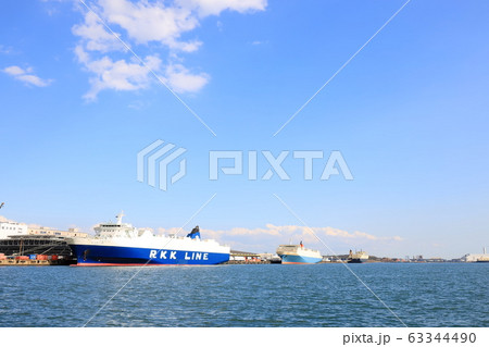 東京港の景色 東京港の景色 63344490