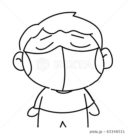 マスク　なやみ　 63348531