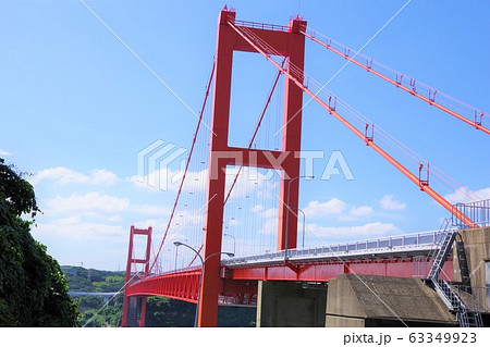 長崎県　平戸市　平戸大橋 63349923
