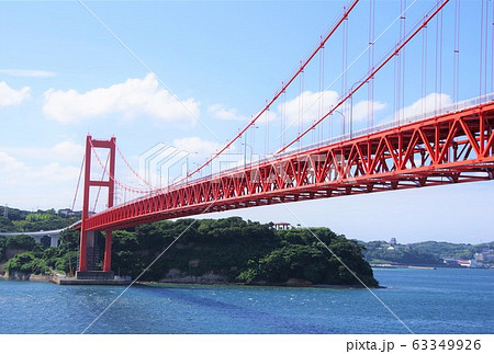 長崎県　平戸市　平戸大橋 63349926