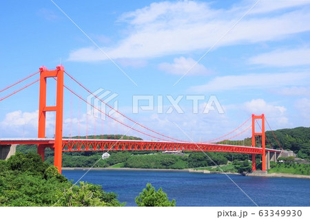 長崎県 平戸市 平戸大橋 長崎県 平戸市 平戸大橋 63349930