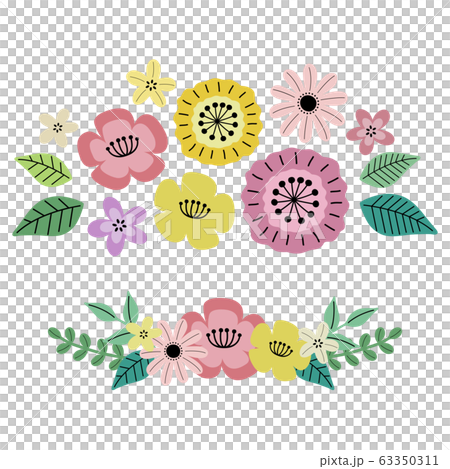 Hand painted flower (pink) Hand painted flower (pink) 63350311