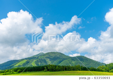 田畑　ニセコアンヌプリ　ニセコ町　夏　北海道 63350693