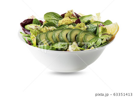 Green salad avocado 63351413