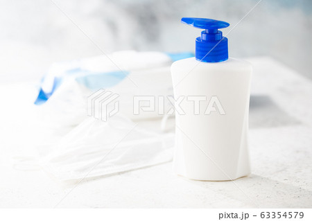 Hygiene coronavirus protection. 63354579