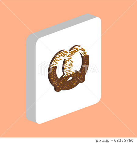 Pretzel computer symbol Pretzel computer symbol 63355760