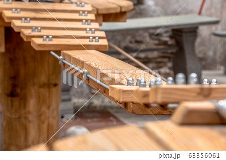 Bridge in Indoor adventure park 63356061