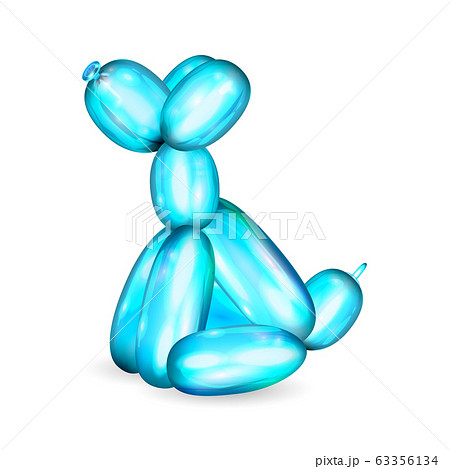 Air balloon dog realistic cute rubber toy Air balloon dog realistic cute rubber toy 63356134