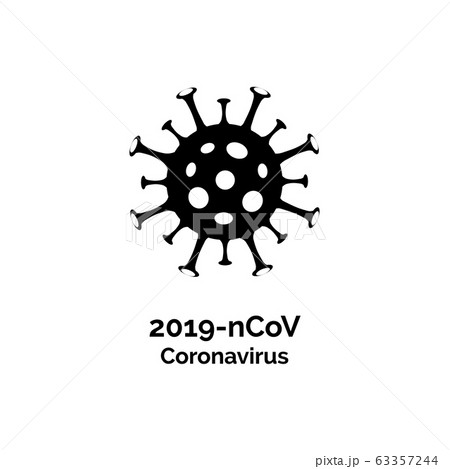 Coronavirus covid 19 vector icon. Pandemic corona virus illustration sign Coronavirus covid 19 vector icon. Pandemic corona virus illustration sign 63357244