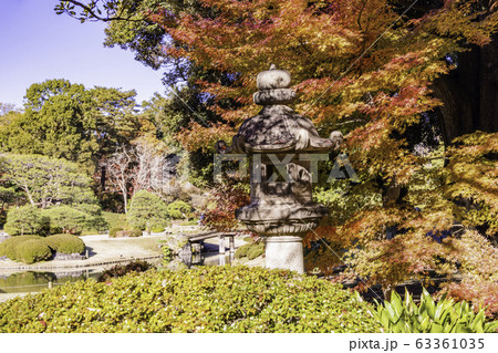 (東京都)六義園の紅葉 (東京都)六義園の紅葉 63361035