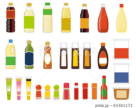 調味料　食品　イラスト 63361172