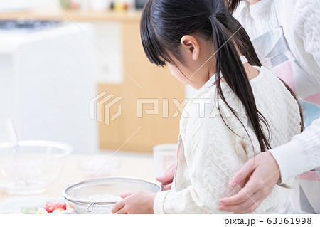 親子　ホットケーキ 63361998