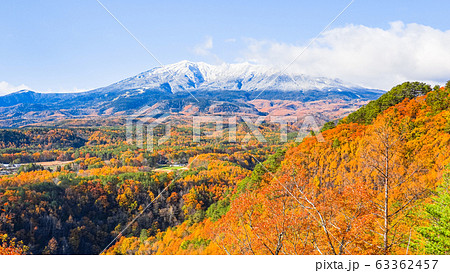 九蔵峠から望む秋の御嶽山 九蔵峠から望む秋の御嶽山 63362457