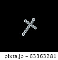 ダイヤモンドクロスペンダントトップ 63363281