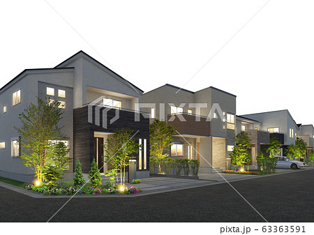 街並み夜景 街並み夜景 63363591