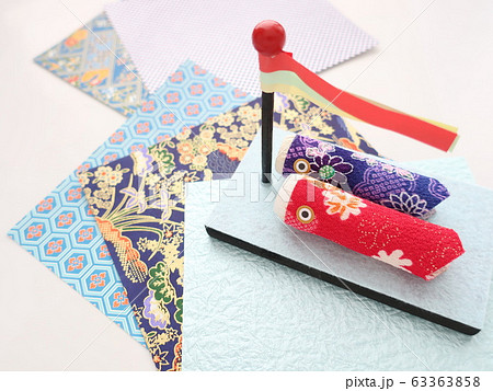こいのぼり　和紙　端午の節句 63363858