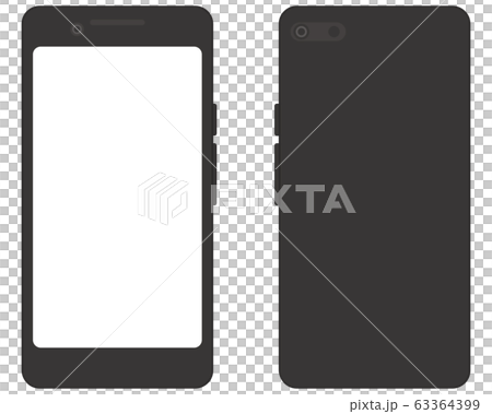 智能手機樣機黑色 63364399
