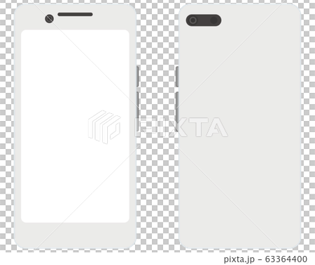 智能手機樣機白色 63364400