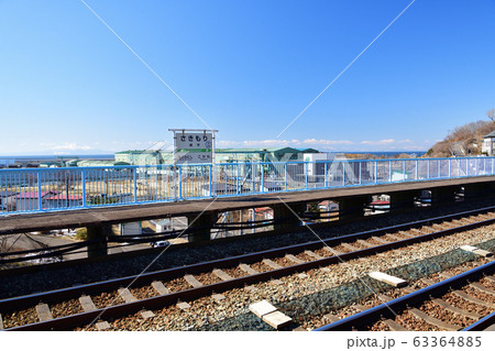 早春の北海道室蘭市JR崎守駅の風景を撮影 早春の北海道室蘭市JR崎守駅の風景を撮影 63364885