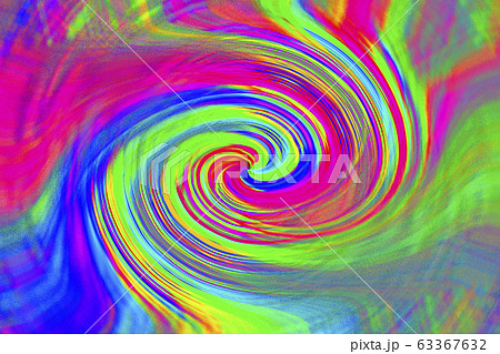 ドロドロしたしたな絵の具のような色合いのグラデーションの渦巻きの背景のイラスト素材