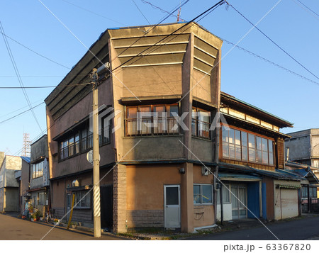 大館駅前、商店街の町並み 大館駅前、商店街の町並み 63367820