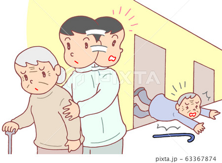 介護現場のオーバーワーク問題 63367874