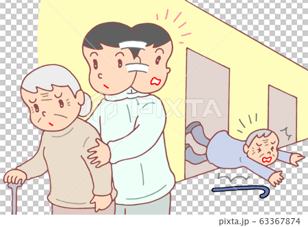 介護現場のオーバーワーク問題 63367874