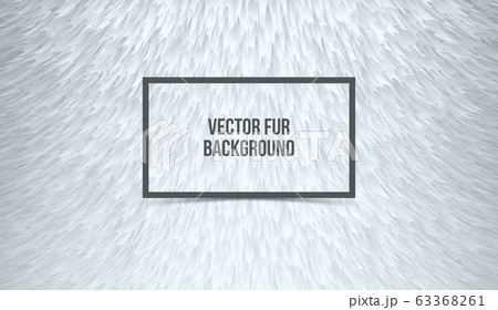 Abstract gray furry background, imitation synthetic fur. Vector texture 63368261