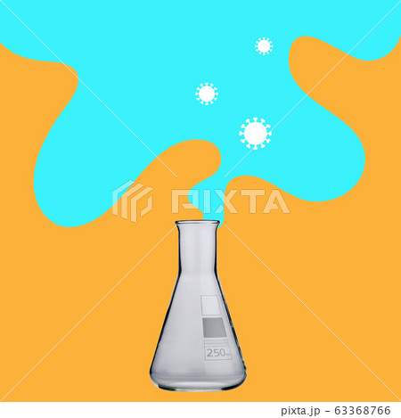 coronavirus COVID-19 in lab test with concept new. coronavirus COVID-19 in lab test with concept new. 63368766