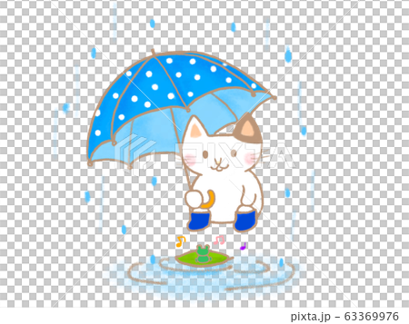 雨降りのイラスト素材 63369976 Pixta